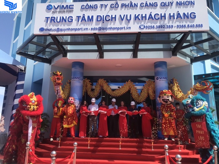 LỄ KHAI TRƯƠNG TRUNG TÂM DỊCH VỤ KHÁCH HÀNG , CTY CP CẢNG QUY NHƠN